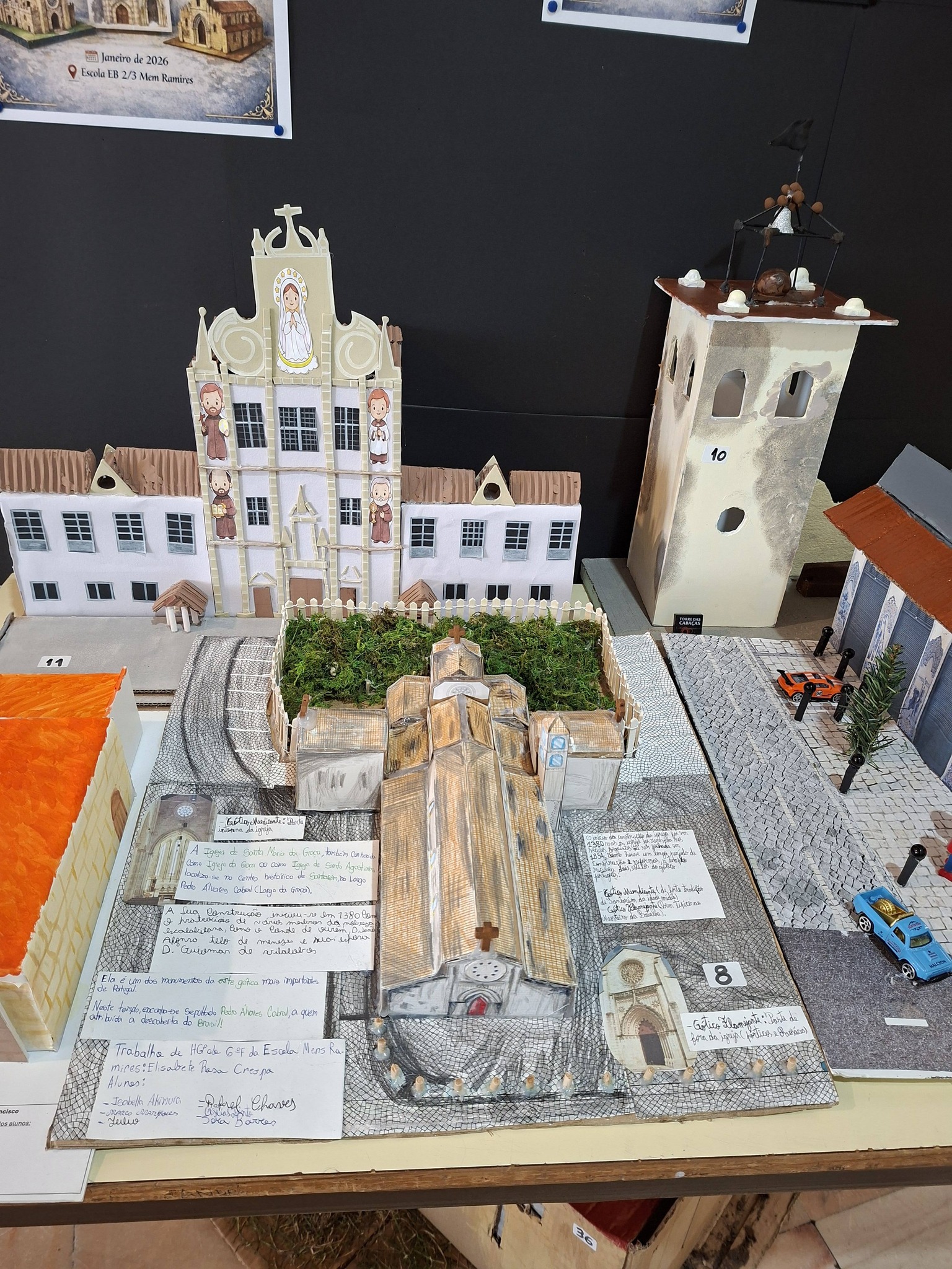 Exposição de maquetas de monumentos de Santarém