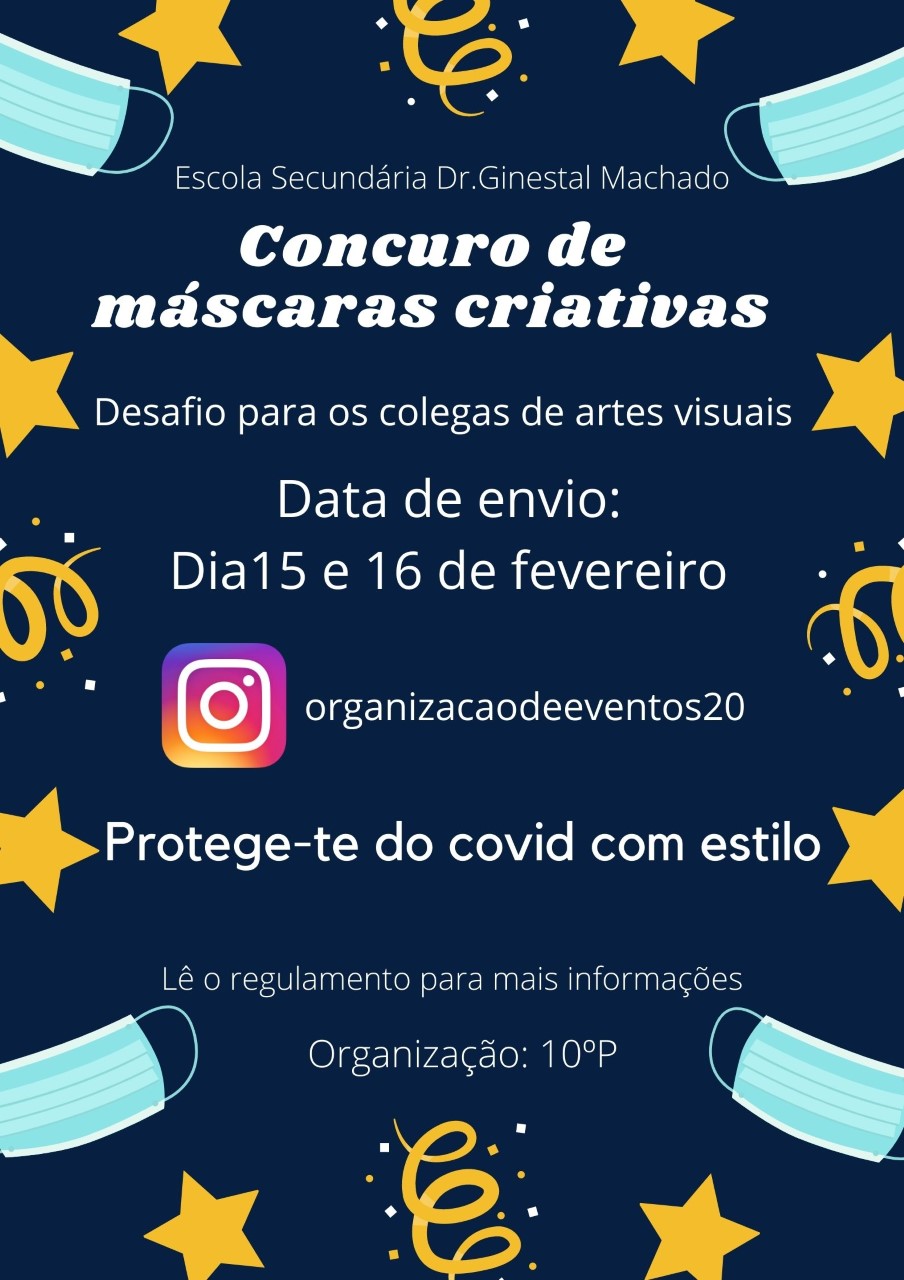 Concurso - Máscaras Criativas